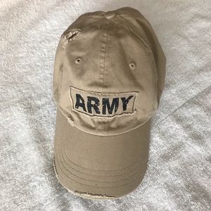 ARMY Distressed Hat - Never Worn!